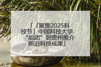 「聚焦2025科技节」中国科技大学“组团”到贵州推介前沿科技成果