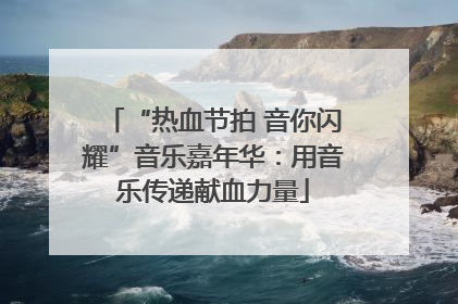 “热血节拍 音你闪耀”音乐嘉年华：用音乐传递献血力量