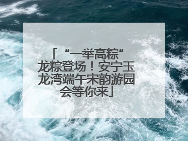 “一举高粽” 龙粽登场！安宁玉龙湾端午宋韵游园会等你来