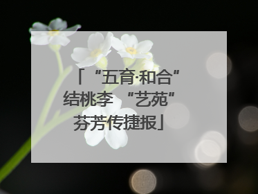 “五育·和合”结桃李 “艺苑”芬芳传捷报