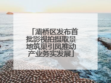 灞桥区发布首批影视拍摄取景地筑巢引凤推动产业务实发展