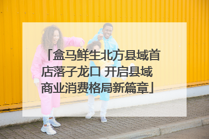 盒马鲜生北方县域首店落子龙口 开启县域商业消费格局新篇章