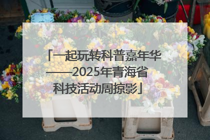 一起玩转科普嘉年华——2025年青海省科技活动周掠影