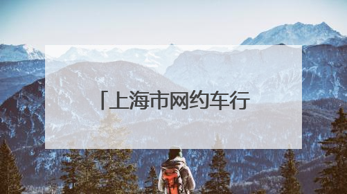 上海市网约车行业党建赋能行动开启 聚行业力量 深入城市服务