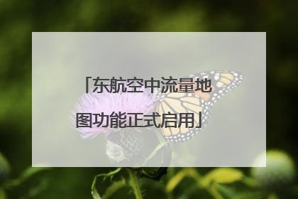 东航空中流量地图功能正式启用