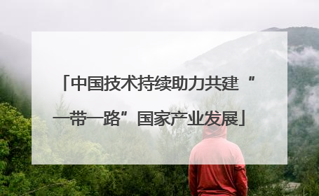 中国技术持续助力共建“一带一路”国家产业发展