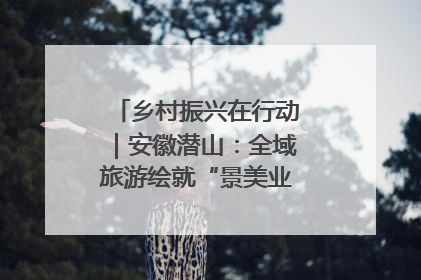乡村振兴在行动｜安徽潜山：全域旅游绘就“景美业兴民富”新画卷
