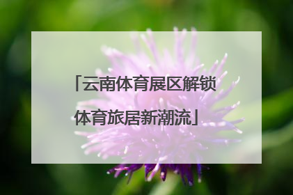 云南体育展区解锁体育旅居新潮流
