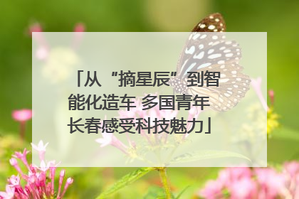 从“摘星辰”到智能化造车 多国青年长春感受科技魅力