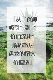 从“资源吸引”到“价值深耕” 解码旅居盘龙的留客价值链
