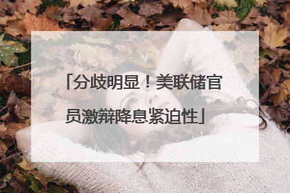 分歧明显！美联储官员激辩降息紧迫性