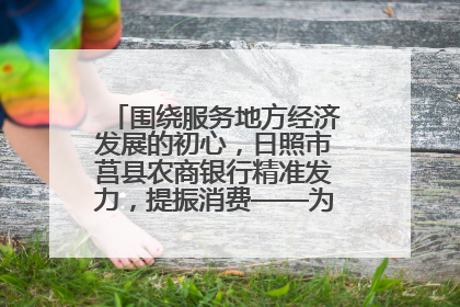 围绕服务地方经济发展的初心，日照市莒县农商银行精准发力，提振消费——为文旅注入金融动能
