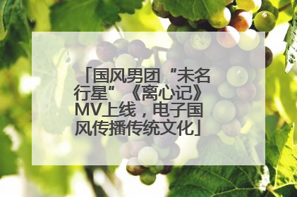 国风男团“未名行星”《离心记》MV上线，电子国风传播传统文化