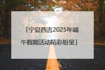 宁夏西吉2025年端午假期活动精彩纷呈