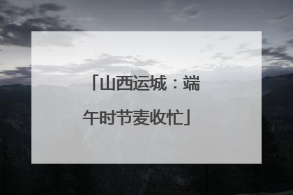 山西运城：端午时节麦收忙