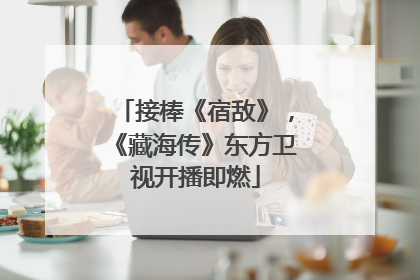 接棒《宿敌》，《藏海传》东方卫视开播即燃