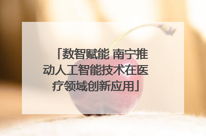 数智赋能 南宁推动人工智能技术在医疗领域创新应用