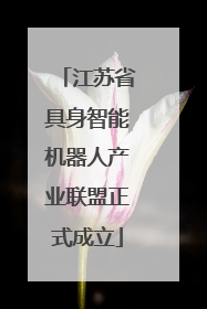 江苏省具身智能机器人产业联盟正式成立