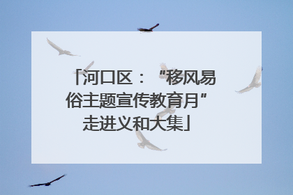 河口区：“移风易俗主题宣传教育月”走进义和大集