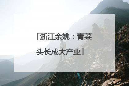 浙江余姚：青菜头长成大产业