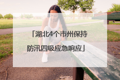 湖北4个市州保持防汛四级应急响应