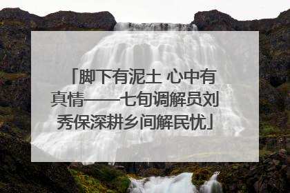 脚下有泥土 心中有真情——七旬调解员刘秀保深耕乡间解民忧