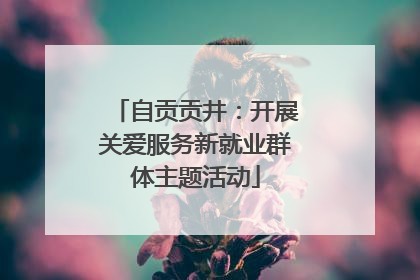 自贡贡井：开展关爱服务新就业群体主题活动