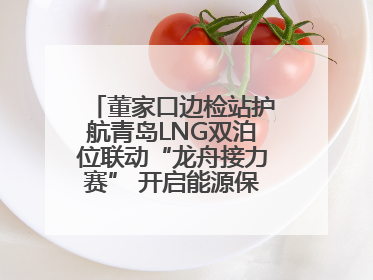 董家口边检站护航青岛LNG双泊位联动“龙舟接力赛” 开启能源保供新篇章