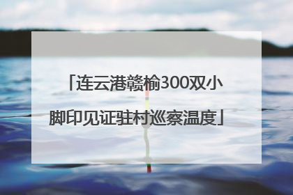 连云港赣榆300双小脚印见证驻村巡察温度