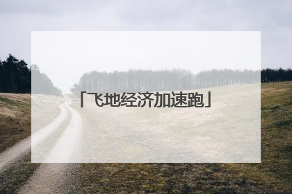 飞地经济加速跑