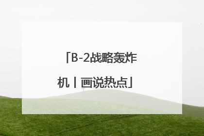 B-2战略轰炸机丨画说热点